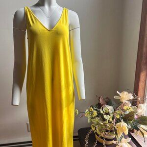 Stockholm Atelier & Other Stories MIDI YELLOW DRESS